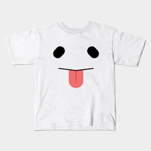 Adorable ghost face Kids T-Shirt